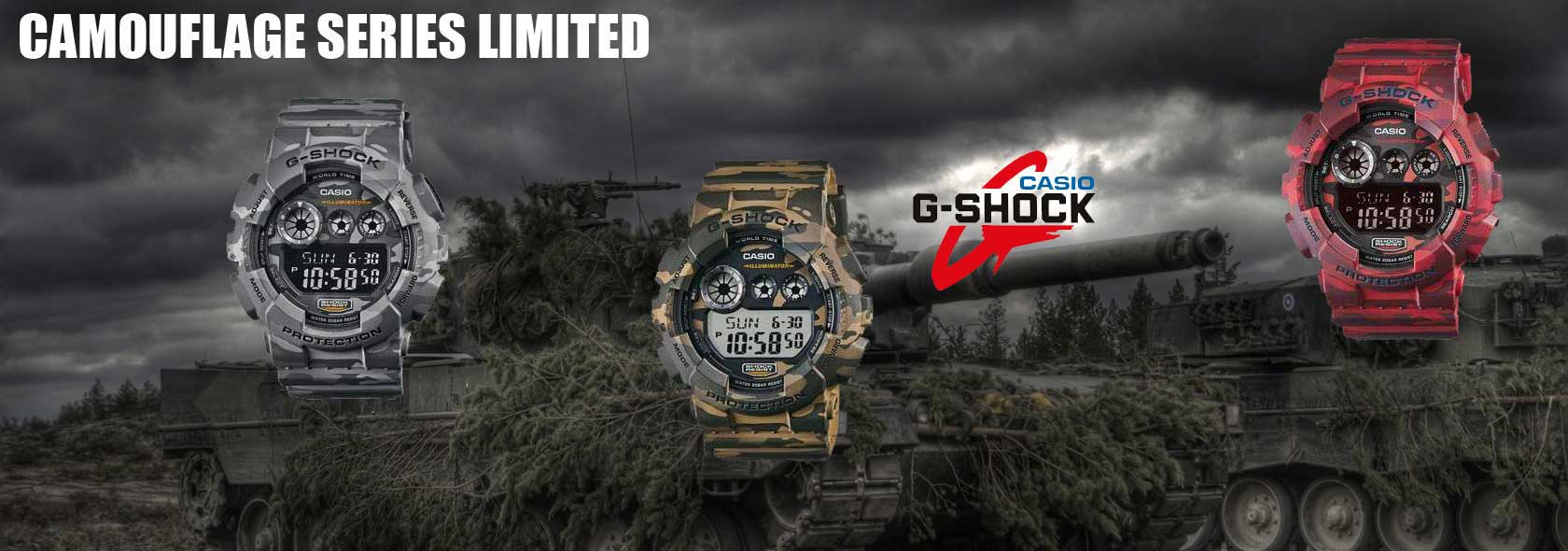 Casio Camouflage Limited Series